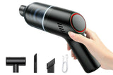 Handheld Car Vacuum Cleaner 9000Pa Rechargeable Portable Cordless Duster - Black V1263-JX-6685-1