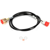 50in CGA320 Soda Hose CO2 Cylinder Refill Adapter Kit for Soda Machine Accessories V1294-YM0901-3113210020611