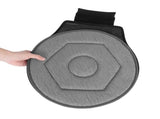 Degree Rotating Car Seat Cushion for Seniors, 16 Inch round Grey V1192-AZ-W-24860