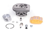 46mm Cylinder Piston Assembly Air Filter Cover Relief Valve Set Fit for Husqvarna 555 560 562 XP V1294-YM0523-3111210414911
