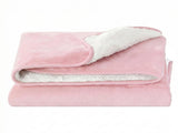 Giselle Electric Throw Rug Double Size 200x180cm Fleece Flannel Heated Blanket Pink EB-C-THROW-DS-200-PK