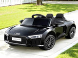 Kids Ride On Car Audi R8 Licensed Sports Electric Toy Cars Black RCAR-R8-S-BK