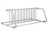 10 Holders Floor Bike Rack, 59" Length All-Steel Grid Bike Rack, 10-Bike Capacity Dual-Side Storage V952-TCJ-10C0000000001V0