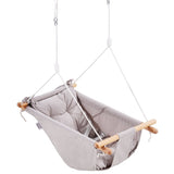 VEVOR Canvas Hammock Swing, 3 Modes Baby Swing Indoor and Outdoor with 5-Point Harness, and Tree V952-FBDCQQZYFBZYMBCRWV0