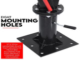900kg Swivel Hydraulic Crane Hoist 12V Electric Jack Trailer UTE Pick up Lift V379-ESWIVLCRAN