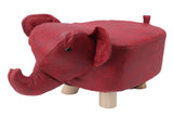 Animal Footstools Elephant Shaped Slip Resistant Silent Comfortable Stable Multi Purpose Cute Stool V1294-YM0703-3116230004113