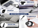 Corded Handheld Car Vacuum Cleaner - 10kPa Strong Suction, 120W Power with LED Light & Washable HEPA V888-ELOSUNG35815
