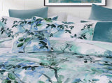 Bianca Woodbury White Botanical Printed Bedspread Set Super King V442-BCA-BEDSPREAD-WOODBURY-WHITE-SK