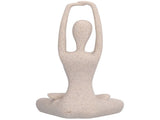 Yoga Pose Statue Nordic Sandstone Resin Yoga Pose Figurines Collectible Decoration Gifts for Home V1294-YM0714-3115210193512