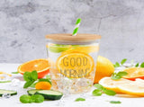 Bamboo Jar Lids Smooth Edges Excellent Sealing Performance 8Pcs V1366-AZ2-W-18714