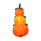 3.9FT Halloween Inflatables Pumpkin Outdoor Decorations LEDs Blow Up Inflatables 3 Inflatable V1294-YM0901-L6888US