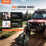 VEVOR 2-in-1 Electric Hoist Winch, 500 kg Capacity, 1500W Portable Power Winch Crane, 7 m V952-BXSDDHL1100BF7XB2V3