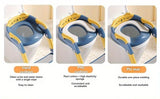 children's toilet trainer, toilet assistance ladder, portable toilet seat, PVC cushion, foldable V1102-113-40869-GRY-PVC
