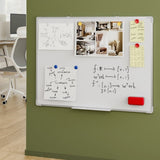 Magnetic Whiteboard 60x90cm Erase Board Marker Eraser Tray Home Office School WB-60X90-BOARD