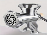 Stainless Steel Manual Meat Grinder With Tabletop Clamp - Heavy Duty Sausage Maker & Vegetable V1189-WXFWAL-20260319-00289