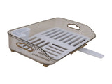 Dish Drying Rack Multifunctional PP Space Saving Clean Hygienic Dish Drainer for Kitchen Sink V1294-YM0710-3118230289011