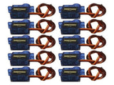 10Pcs SG90 9G Micro-Servo for RC Airplanes Fixed Wing Airplane Model Telecontrol Airplane Toy Servo V1369-AZ3-W-11568
