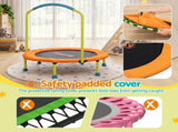 Bestway 36inch Kids Trampoline Foldable Rebounder Fitness for Ages 3 Orange BW-TRAMPO-59100