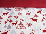 Christmas Santa Como Dahlia Quilt / Doona / Duvet Cover set V745-AQ044025K3