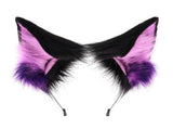 fox ear tail suit animal cute hair hoop cat wolf dog Headwear halloween Party cosplay Christmas V1192-AZ-W-10538