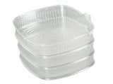 Transparent Dish Dust Cover Dustproof Multi Layer Dish Cover Multifunctional Food Cover 3 Layer V1294-YM0703-3118230076511