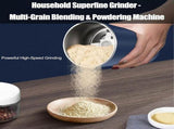 Household Superfine Grinder, Spice Grinder Electric with Stainless Steel Blade, 8-Blade Steel Cutter V1366-AZ2-W-11591