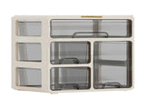 Desk Organizer with Drawer Plastic Desk Storage Box Desktop Organization for Home Collection V1294-YM0710-3117230286312