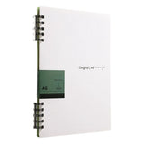 Detachable 5 Hole Loose Leaf Notebook Hardcover Bound Journal Book for Daily Official Document V1192-AZ-W-28205