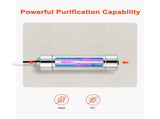UV Water Purifier, 8W 1GPM, 220V Versatile Ultraviolet Water Purifier Filter with Stainless Steel V952-SJHXTUV8W1GPFDJEJV3