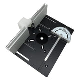 Router Table Insert Plate Aluminum Alloy Wood Milling Flip Board Trimming Machine Engraving V1369-AZ3-W-05626