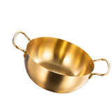 Korea Ramen Pot Stainless Steel Double Handle Fast Heating Ramen Noodle Cooking Pot for Induction V1294-YM0901-3118240003112