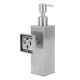 304 Stainless Steel Soap Dispenser Rustproof Refillable Soap Dispenser Soap Pump Bottle for Kitchen V1294-YM0703-3112230037614