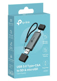 TP-Link UA430D USB 3.0 Type-C&A to SD & microSD 3.0 Card Reader, support V1202-V2-USTL-UA430D