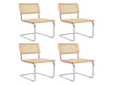 Levede 4x Rattan Chair Dining Chairs CH1109-2-NTX2