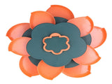 Snack Serving Tray Multifunction Large Capacity Flower Shape Nut Candy Serving Container for Home V1294-YM0523-3117220072112