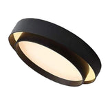 Round Flush Mount Light Doubel Ring Style Warm Lighting Ceiling Hallway Ceiling Light Fixture Eye V1294-YM0901-3119240088112