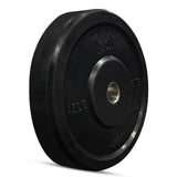 JFIT Black Olympic Bumper Plate 10LB 25LB 35LB 45LB 45LB/20KG V1409-SKU-10044