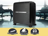 Olympus Astra 29in Lightweight Hard Shell Suitcase - Obsidian Black LUG-901-29-BK