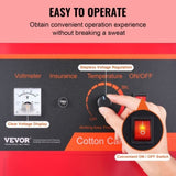 VEVOR Electric Cotton Candy Machine, 1000W Candy Floss Maker, Commercial Cotton Candy Machine with V952-TSMHTJHSWGZMYG5FSV3