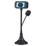 Security, Upgrade LED HD Webcam Desktop Computer PC Video Usb with Microphone Night Vision V1192-AZ-W-29557