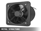 12 Inch Industrial Ventilation Extractor ventilation fan commercial air blower fan Metal Axial V952-PQFJYNF-300-2T001V7