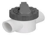 Diverter Valve Water Treatment Ball Valve with Handle for Swimming Pool AccessoryV502A V1294-YM0901-3111210206312