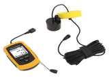 Portable Fish Depth Finder LCD Display Handheld Fish Finder 200khz Sonar Frequency Castable Kayak V1294-YM0901-3113240004311
