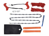 Hand Rope Chain Saw Efficient Both Sides Teeth Blades Folding Pocket Chainsaw for Tree Limb 53 Inch V1294-YM0523-3111220043511