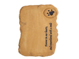 Pet Memorial Tombstone Weatherproof Resin Pet Memorial Garden Stone for Garden Outdoor V1294-YM0715-3111210421415