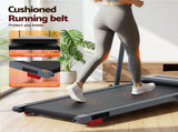 Everfit Treadmill Electric Walking Pad Incline Under Desk 380mm Grey TMILL-380H-INC-GR
