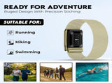 Ultra-soft Nylon Sport Band Compatible with WHOOP 5.0, One, Peak, and Life Breathable, Durable & V1258-DP02-F-680