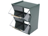 Tea Bag Storage Box Separate Storage Large Opening Beautiful Bag Organizer for Capsules Coffee V1294-YM0706-3117230189512