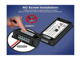 DC Battery Monitor Power Meter Ammeter Digital DC 0-200V Shunt 100A Multimeter, Meter Voltmeter V1366-AZ2-W-15811