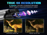 CIGMAN True 4K Night Vision Binoculars,Infrared Goggles with Full-Color Low-Light Imaging, 7-Layer V413-CNV-PRO